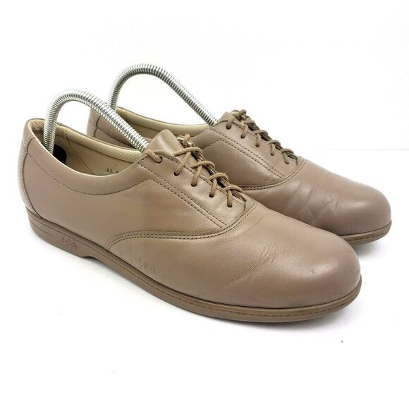 SAS Womens Sz 11 N Narrow Brown Made in USA Tripad Comfort Lace Up Sneaker Shoes - Picture 1 of 8